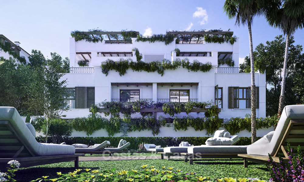 New modern luxury apartments and penthouses for sale on the Golden Mile in Marbella 17218