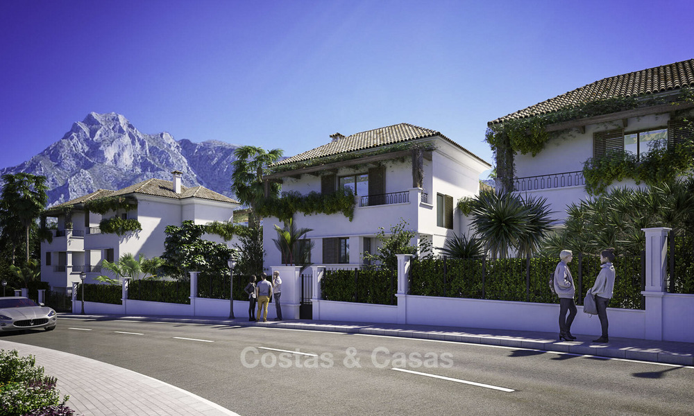 New modern luxury apartments and penthouses for sale on the Golden Mile in Marbella 17219