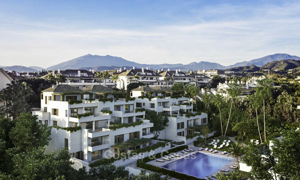New modern luxury apartments and penthouses for sale on the Golden Mile in Marbella 17222