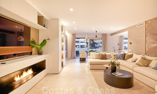 New modern luxury apartments and penthouses for sale on the Golden Mile in Marbella. Completed. 45632 