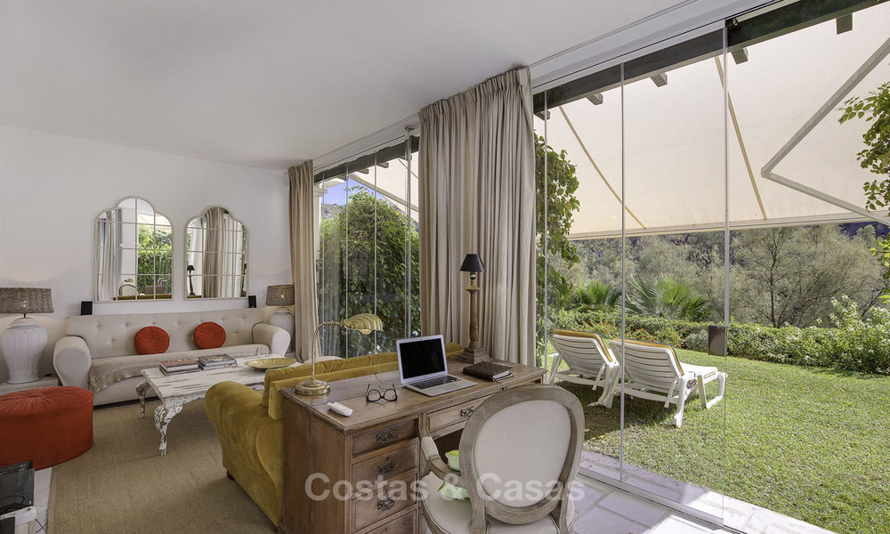 Cosy garden apartment for sale adjacent to a prestigious golf resort in Benahavis - Marbella 17069