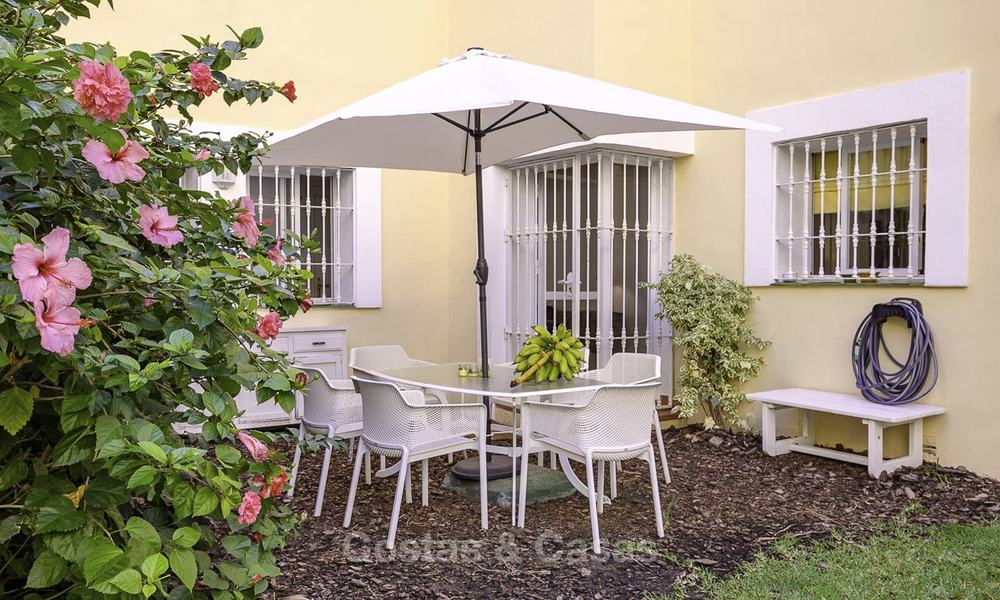 Cosy garden apartment for sale adjacent to a prestigious golf resort in Benahavis - Marbella 17074