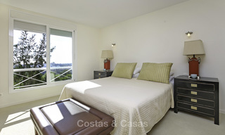 Contemporary villa, with magnificent sea views for sale, frontline golf position in Benahavis - Marbella 17250 