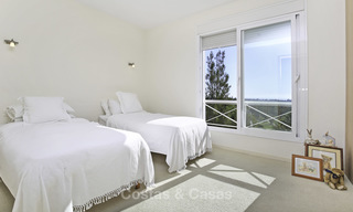Contemporary villa, with magnificent sea views for sale, frontline golf position in Benahavis - Marbella 17257 