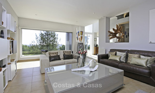 Contemporary villa, with magnificent sea views for sale, frontline golf position in Benahavis - Marbella 17274 