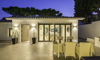 Attractive renovated Mediterranean luxury villa for sale, close to golf, amenities and beach in East Marbella 17348 
