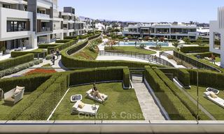 Attractive new modern apartments for sale, walking distance to beach and amenities, between Marbella and Estepona 17350 