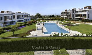 Attractive new modern apartments for sale, walking distance to beach and amenities, between Marbella and Estepona 17352 