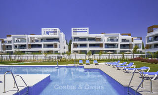 Attractive new modern apartments for sale, walking distance to beach and amenities, between Marbella and Estepona 17364 