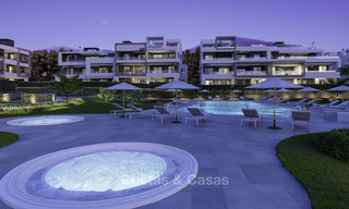 Attractive new modern apartments for sale, walking distance to beach and amenities, between Marbella and Estepona 17370 