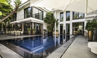 Stunning and unique contemporary luxury villa for sale, in an exclusive beachside urbanisation in East Marbella 17375 