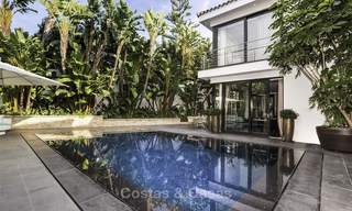 Stunning and unique contemporary luxury villa for sale, in an exclusive beachside urbanisation in East Marbella 17376 