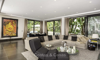 Stunning and unique contemporary luxury villa for sale, in an exclusive beachside urbanisation in East Marbella 17379 