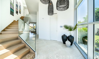 New contemporary designer villa for sale, ready to move into, with sea, golf and mountain views, East Marbella 26756 
