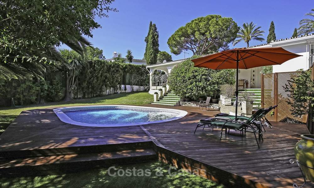 Beautiful traditional villa surrounded by golf courses for sale in Nueva Andalucia, Marbella 17496