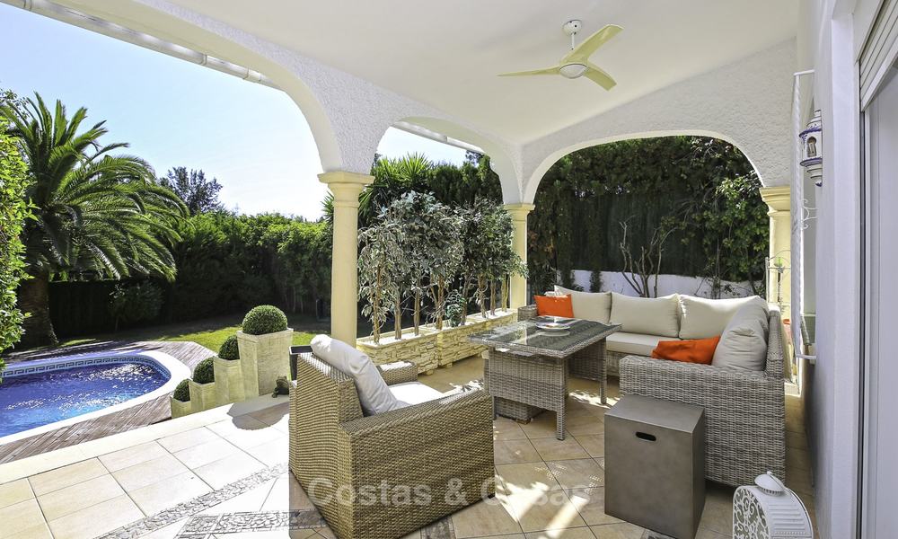Beautiful traditional villa surrounded by golf courses for sale in Nueva Andalucia, Marbella 17501