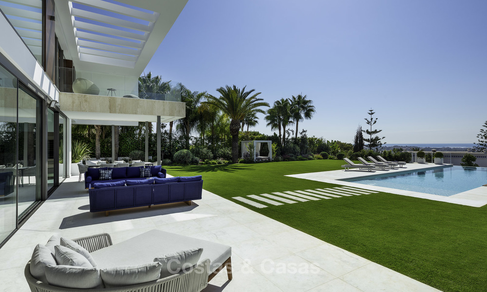  Impressive ultra-modern villa with amazing sea views for sale in Nueva Andalucia’s Golf Valley, Marbella 17557