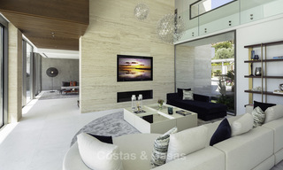  Impressive ultra-modern villa with amazing sea views for sale in Nueva Andalucia’s Golf Valley, Marbella 17560 