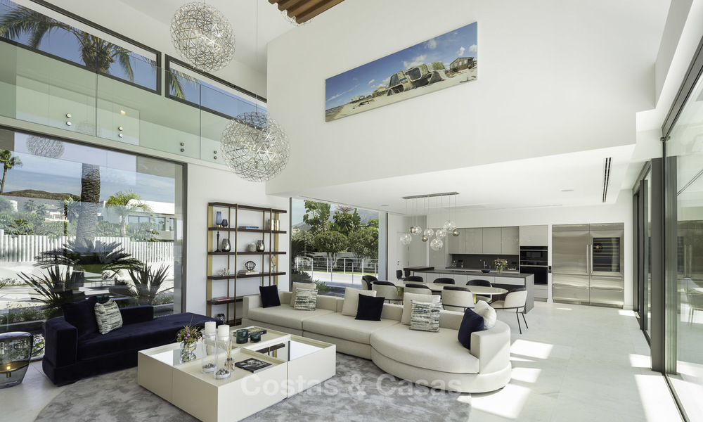  Impressive ultra-modern villa with amazing sea views for sale in Nueva Andalucia’s Golf Valley, Marbella 17561