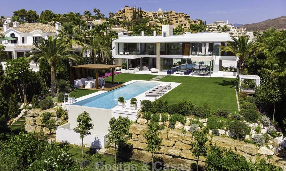  Impressive ultra-modern villa with amazing sea views for sale in Nueva Andalucia’s Golf Valley, Marbella 17565