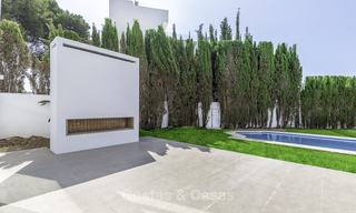 Modern new-built luxury villa for sale, ready to move into, beachside East Marbella 17630 