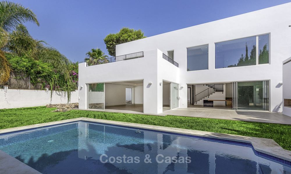 Modern new-built luxury villa for sale, ready to move into, beachside East Marbella 17633