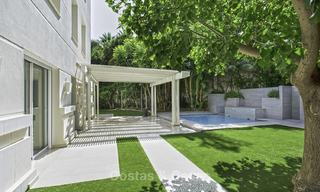 Luxury garden apartment with private pool and garden for sale in a posh complex on the Golden Mile of Marbella 17689 