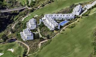 Spacious new built contemporary townhouses for sale, in a championship golf resort in Mijas 17769 
