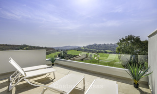 Spacious new built contemporary townhouses for sale, in a championship golf resort in Mijas 17790 