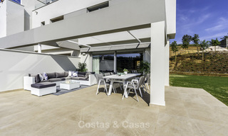 Spacious new built contemporary townhouses for sale, in a championship golf resort in Mijas 17803 