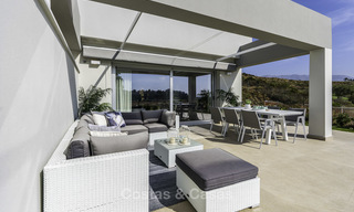 Spacious new built contemporary townhouses for sale, in a championship golf resort in Mijas 17805 