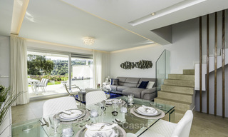 Spacious new built contemporary townhouses for sale, in a championship golf resort in Mijas 17810 