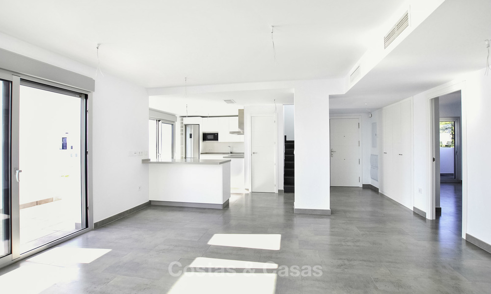 Impressive new built modern penthouse apartment for sale, with sea view, Benahavis - Marbella. Ready to move in. 17916
