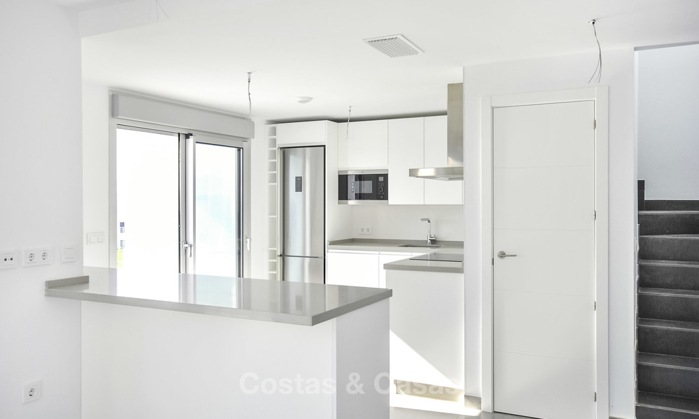 Impressive new built modern penthouse apartment for sale, with sea view, Benahavis - Marbella. Ready to move in. 17918