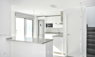 Impressive new built modern penthouse apartment for sale, with sea view, Benahavis - Marbella. Ready to move in. 17918 