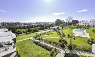 Impressive new built modern penthouse apartment for sale, with sea view, Benahavis - Marbella. Ready to move in. 17924 