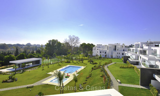 Impressive new built modern penthouse apartment for sale, with sea view, Benahavis - Marbella. Ready to move in. 17937 