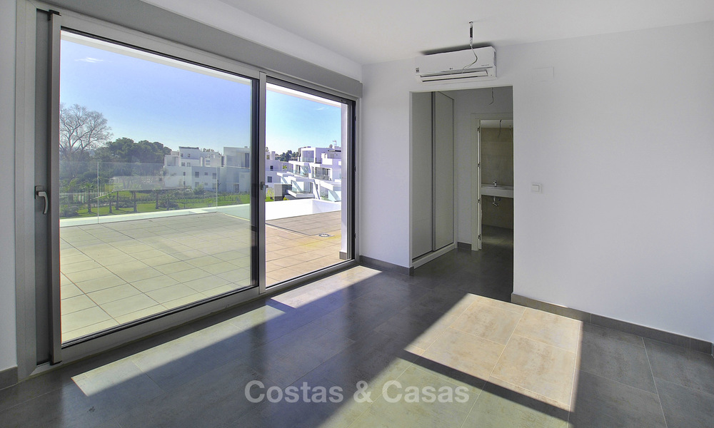 Impressive new built modern penthouse apartment for sale, with sea view, Benahavis - Marbella. Ready to move in. 17938