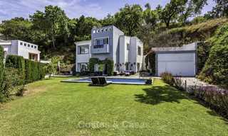 Modern detached luxury villa on a large plot in a peaceful country estate for sale, Marbella East 18127 