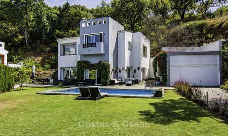 Modern detached luxury villa on a large plot in a peaceful country estate for sale, Marbella East 18128