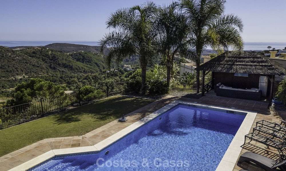Charming Andalusian style villa in spectacular natural surroundings for sale in Benahavis - Marbella 17994