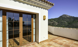 Charming Andalusian style villa in spectacular natural surroundings for sale in Benahavis - Marbella 18016 