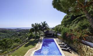 Charming Andalusian style villa in spectacular natural surroundings for sale in Benahavis - Marbella 18017 