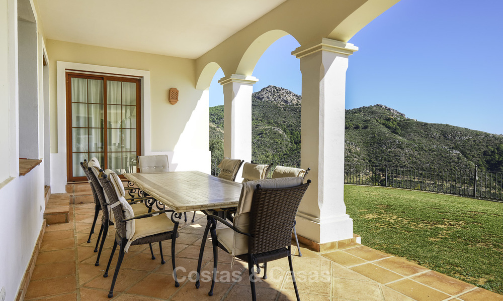 Charming Andalusian style villa in spectacular natural surroundings for sale in Benahavis - Marbella 18032