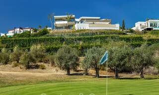 Magnificent uber-luxurious contemporary villa for sale, with amazing sea views and a frontline golf position in Benahavis - Marbella 36651 