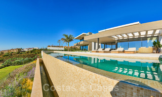 Magnificent uber-luxurious contemporary villa for sale, with amazing sea views and a frontline golf position in Benahavis - Marbella 36661 