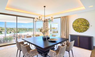 Magnificent uber-luxurious contemporary villa for sale, with amazing sea views and a frontline golf position in Benahavis - Marbella 36689 