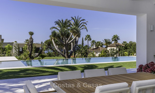 Exquisite modern-Mediterranean luxury villa on one level for sale in Sierra Blanca, Marbella 18255 