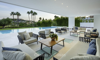 Exceptional, very spacious contemporary luxury villa for sale in the heart of the Golf Valley of Nueva Andalucia, Marbella 18319 