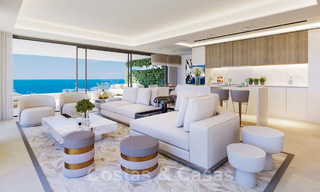 Innovative contemporary luxury apartments for sale in an impressive new beachfront complex in Malaga city 20412 
